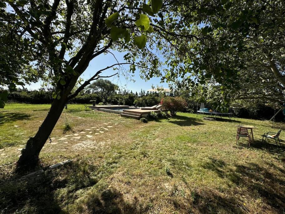 Villa Avec Piscine Rochefort-du-Gard Luaran gambar